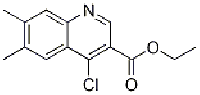 MC38229  ethyl 4-chloro-6,7-dimethylquinoline-3-carboxylate  [26893-15-2]