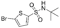 MC64134 5-Bromo-N-Tert-Butyl-2-Thiophenesulfonamide 286932-39-6 N-叔丁基-5-溴-2-噻吩磺酰胺