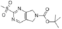 MC99283 tert-butyl 2-(methylsulfonyl)-5H-pyrrolo[3,4-d]pyrimidine-6(7H)-carboxylate 365996-87-8 2-甲磺酰基-5H-吡咯并[3,4-D]嘧啶-6(7H)-甲基叔丁酯