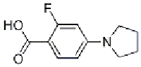 MC91922 2-Fluoro-4-pyrrolidinobenzoic Acid 1197193-14-8 2-氟-4-(1-吡咯烷基)苯甲酸