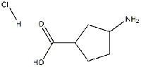 MC91989 3-AMinocyclopentanecarboxylic acid hydrochloride 1203306-05-1 3-AMinocyclopentanecarboxylic acid hydrochloride