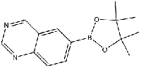MC93550 6-(4,4,5,5-TetraMethyl-1,3,2-dioxaborolan-2-yl)quinazoline 1375301-92-0 6-(4,4,5,5-四甲基-1,3,2-二氧硼杂环戊烷-2-基)喹唑啉