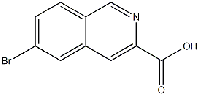 MC93791 6-BroMoisoquinoline-3-carboxylic acid 1416713-22-8 6-溴异喹啉-3-甲酸