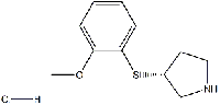 MC93802 (R)-3-(2-Methoxy-phenylsulfanyl)-pyrrolidine hydrochloride 1417789-77-5 (R)-3-(2-甲氧基-苯基硫烷基)-吡咯烷盐酸盐