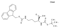 MC42976  N-Alpha-T-Butyloxycarbonyl-N-Gamma-(9-Fluorenylmethyloxycarbonyl)-L-Ornithine  [150828-96-9]