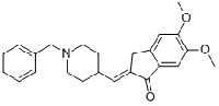 MC91946 1-Benzyl-4-(5,6-dimethoxy-1-oxoindan-2-ylindenemethyl)piperidine 120014-07-5 1-苄基-4-(5,6-二甲氧基-1-茚酮-2-亚甲基)哌啶