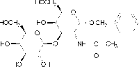 MC46371  Benzyl 2-acetamido-2-deoxy-3-O-β-D- galactopyranosyl-α-D-galactopyranoside  [3554-96-9]