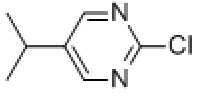 MC74112 Pyrimidine, 2-chloro-5-(1-methylethyl)- (9CI) 596114-50-0 2-氯-5-异丙基嘧啶