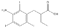 MC87580 2-(3-Amino-2,4,6-Triiodobenzyl)Butyric Acid 96-83-3 碘番酸