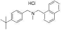 MC60133 Butenafine hydrochloride 101827-46-7 盐酸布替萘芬