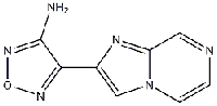MC90445 3-Amino-4-imidazo[1,2-a]pyrazin-2-yl-1,2,5-oxadiazole 1031927-02-2 4-(咪唑[1,2-A]吡嗪- 2-基)-1,2,5-噁二唑-3-胺