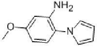 MC74061 5-METHOXY-2-(1H-PYRROL-1-YL)ANILINE 59194-26-2 5-甲氧基-2-(1H-吡咯-1-基)苯胺