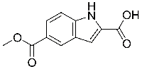 MC67463 5-(Methoxycarbonyl)-1H-Indole-2-Carboxylic Acid 681288-76-6 5-甲氧基羰基吲哚-2-羧酸