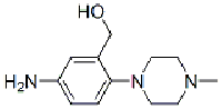 MC39339  Benzenemethanol, 5-amino-2-(4-methyl-1-piperazinyl)- (9CI)  [802541-81-7]