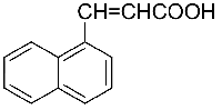 MC61009 3-(1-Naphthyl)acrylic acid 13026-12-5 3-(1-萘基)丙烯酸