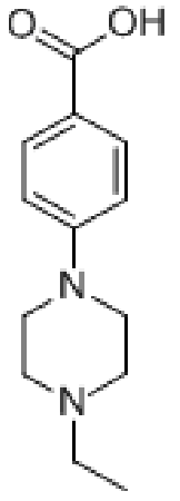 MC76429 4-(4-ETHYLPIPERAZIN-1-YL)BENZOIC ACID 784130-66-1 4-(4-乙基哌嗪-1-基)苯甲酸