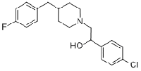 MC82279 ALPHA-(4-CHLOROPHENYL)-4-[(4-FLUOROPHENYL)METHYL]-1-PIPERIDINEETHANOL 119431-25-3 依利罗地