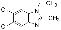 MC64481 5,6-Dichloro-1-Ethyl-2-Methylbenzimidazole 3237-62-5 5,6-二氯-1-乙基-2-甲基苯并咪唑