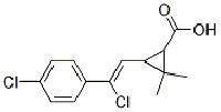 MC77749 3-(2-Chloro-2-(4-chlorophenyl)vinyl)-2,2-diMethylcyclopropanecarboxylic acid 88419-72-1 3-(2-氯-2-(4-氯苯基)乙烯基)-2,2-二甲基苯甲酸