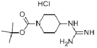 MC77788 4-[(AMINOIMINOMETHYL)AMINO]-1-PIPERIDINECARBOXYLIC ACID 1,1-DIMETHYLETHYL ESTER MONOHYDROCHLORIDE 885049-08-1 1-BOC-4-[(氨基亚氨基甲基)氨基]哌啶盐酸盐