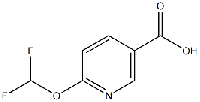 MC79957 6-(difluoroMethoxy)nicotinic acid 1211535-62-4 6-(二氟甲氧基)烟酸
