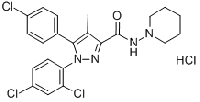 MC83649 Rimonabant hydrochloride 158681-13-1 盐酸利莫那班