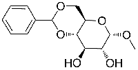 MC64410 Methyl 4,6-O-Benzylidene-Alpha-D-Glucopyranoside 3162-96-7 甲基-4,6-O-亚苄基-Α-D-吡喃葡糖苷