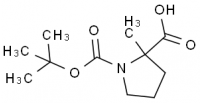 MC84313 2-methyl-1-[(2-methylpropan-2-yl)oxycarbonyl]pyrrolidine-2-carboxylic acid 203869-80-1 Boc-α-Me-DL-Pro-OH