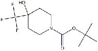 MC73522 tert-butyl 4-hydroxy-4-(trifluoroMethyl)piperidine-1-carboxylate 550371-74-9 TERT-BUTYL 4-HYDROXY-4-(TRIFLUOROMETHYL)PIPERIDINE-1-CARBOXYLATE