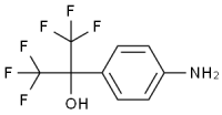 MC75777 2-(4-Aminophenyl)-1,1,1,3,3,3-Hexafluoro-2-Propanol 722-92-9 2-(4-氨基苯基)-1,1,1,3,3,3-六氟-2-丙醇