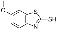 MC63356 2-Mercapto-6-methoxybenzothiazole 2182-73-2 2-巯基-6-甲氧基苯并噻唑