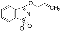 MC64058 3-(allyloxy)benzo[d]isothiazole 1,1-dioxide 27605-76-1 烯丙异噻唑