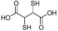 MC63652 Dimercaptosuccinic Acid 2418-14-6 2,3-二巯基丁二酸