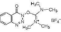 MC41738  N,N,N',N'-四甲基-O-(3,4-二氢-4-氧代-1,2,3-苯并三嗪-3-基)脲四氟硼酸盐（TDBTU）  [125700-69-8]