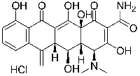 MC80696 Metacycline hydrochloride 3963-95-9 盐酸甲烯土霉素