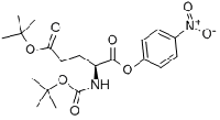 MC75513 BOC-GLU(OTBU)-ONP 69876-58-0 N-(叔丁氧羰基)-L-谷氨酸 5-(叔丁基) 1-(4-硝基苯基)酯