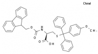 MC37762  N-alpha-(9-fluorenylmethyloxycarbonyl)-S-p-methoxytrityl-L-cysteine  [177582-21-7]