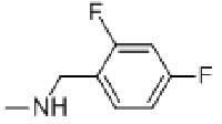 MC75463 Benzenemethanamine, 2,4-difluoro-N-methyl- (9CI) 696589-32-9 2,4-二氟-N-甲基苯甲胺