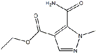 MC76667 ethyl 5-carbaMoyl-1-Methyl-1H-pyrazole-4-carboxylate 81303-52-8 1H-吡唑-5-(氨基羰基)-1 - 甲基4 –甲酸乙基酯