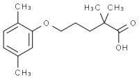 MC63853 Gemfibrozil 25812-30-0 2,2-二甲基-5-(2,5-二甲基苯氧基)戊酸
