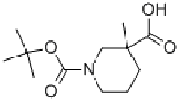 MC73261 1-N-Boc-3-Methylpiperidine-3-carboxylic acid 534602-47-6 N-Boc-3-甲基-3-哌啶甲酸