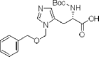 MC50852  N-Boc-N'-苄氧甲基-L-组氨酸  [79950-65-5]
