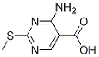 MC76304 5-PyriMidinecarboxylic acid, 4-aMino-2-(Methylthio)- 771-81-3 2-甲硫基-4-氨基-5-嘧啶甲酸