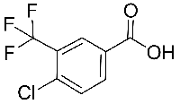 MC70472 4-Chloro-3-(Trifluoromethyl)Benzoic Acid 1737-36-6 4-氯-3-(三氟甲基)苯甲酸