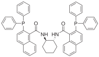 MC43675  (1R,2R)-(+)-1,2-二氨基环己烷-N,N'-双(2-苯基膦-1-萘酰基)  [174810-09-4]