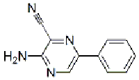 MC38709  2-Amino-3-cyano-5-phenylpyrazine  [50627-25-3]