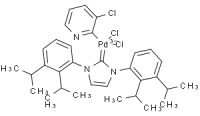 MC71464 Dichloro-[1,3-Bis(Diisopropylphenyl)Imidazolylidene]-(3-Chloropyridyl)Palladium(II) 905459-27-0 [1,3-双(2,6-二异丙基苯)咪唑-2-叉](3-氯吡啶)二氯化钯