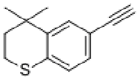 MC82220 6-Ethynyl-4,4-dimethylthiochroman 118292-06-1 6-乙炔基-4,4-二甲基二氢苯并噻喃