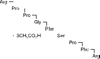 MC48832  Bradykinin triacetate salt  [5979-11-3]