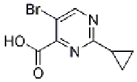 MC38320  5-BROMO-2-CYCLOPROPYLPYRIMIDINE-4-CARBOXYLIC ACID  [304902-95-2]